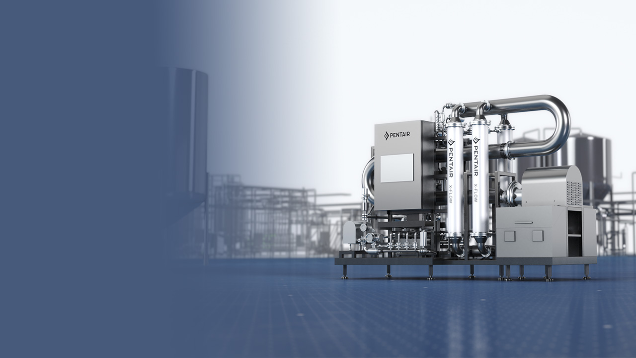 Pentair beer membrane filtration system