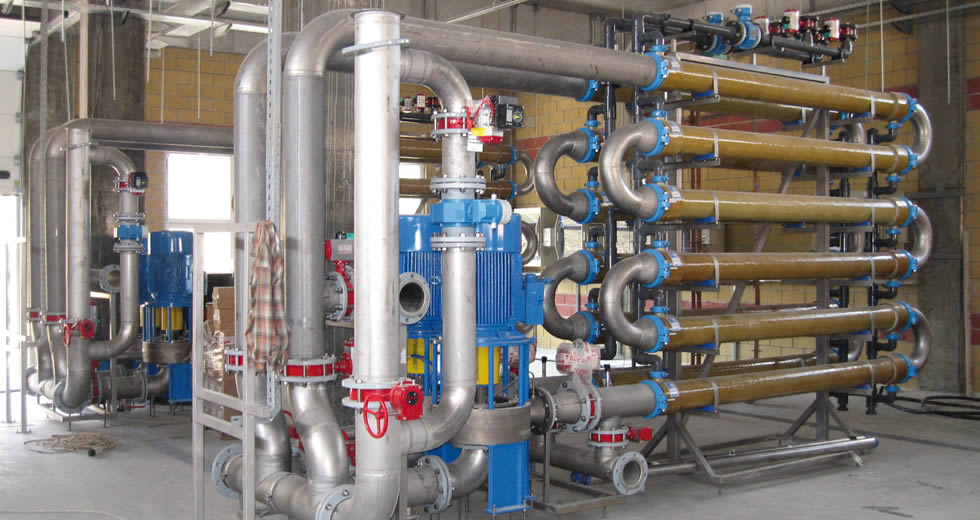 Hero Image Pentair X-Flow Crossflow installation