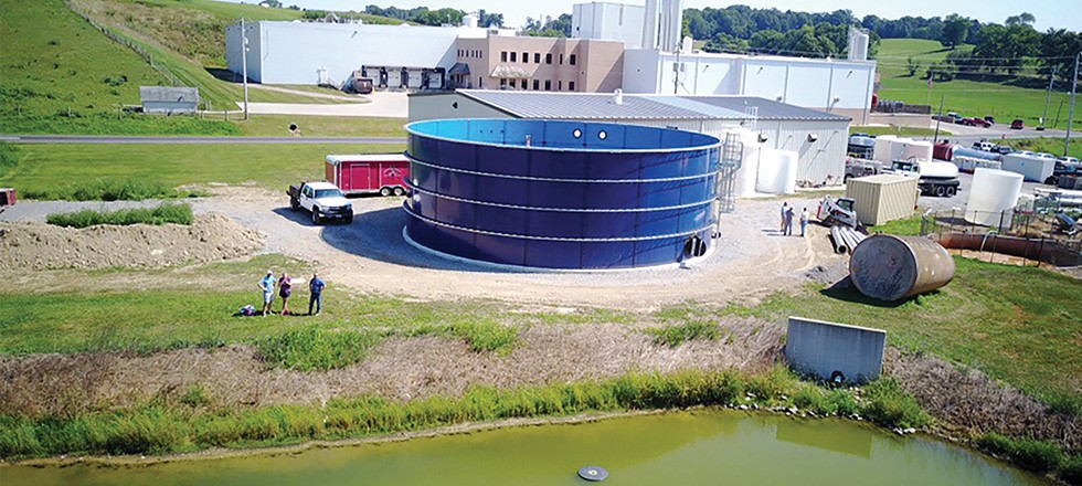 Membrane plant at Guggisberg