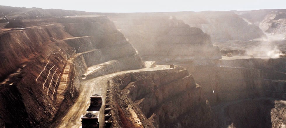 Mining area