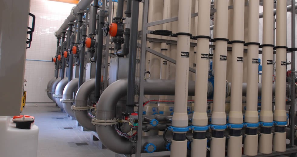 Membrane Elements at plant in Ootmarsum